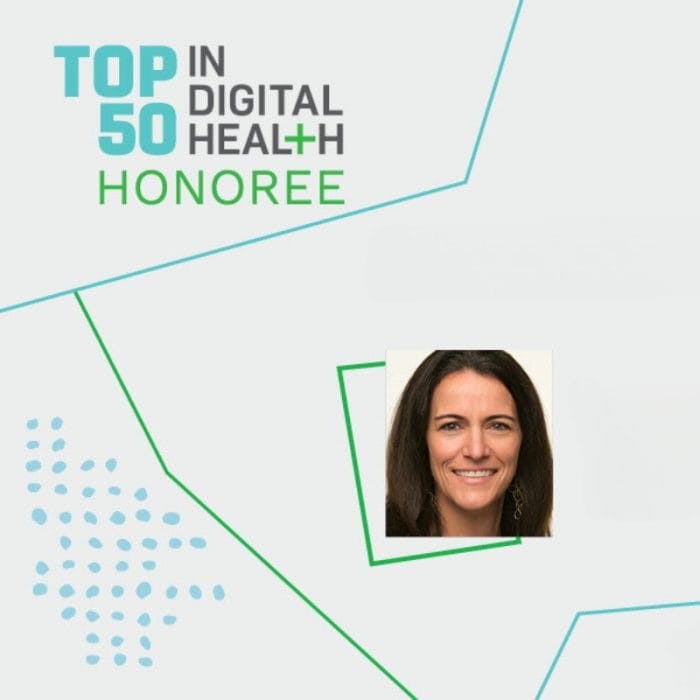 Rock Health Top 50 in Digital Health award for Margaret Laws